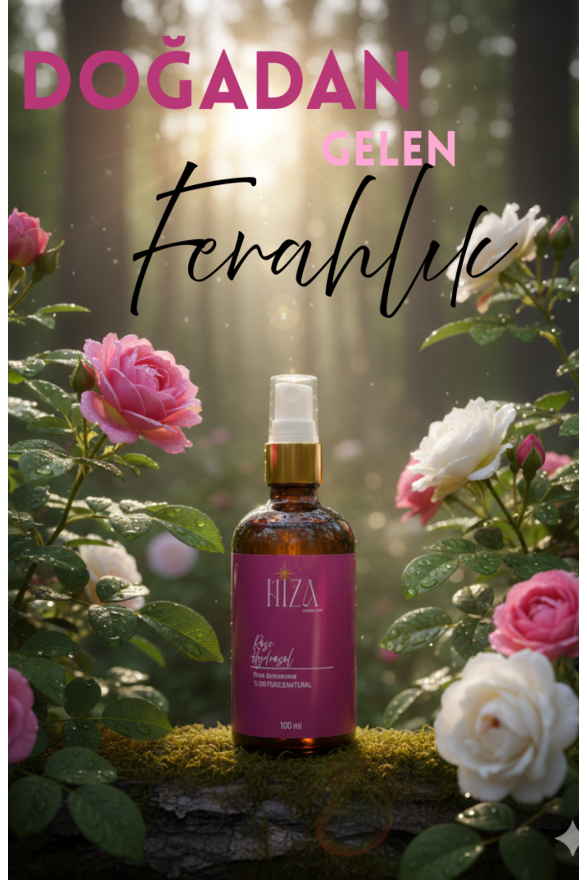 %100 SAF GÜL HİDROSOLÜ 100 ML 100 ML — HZHİD100GÜL — تصویر 3 از 5