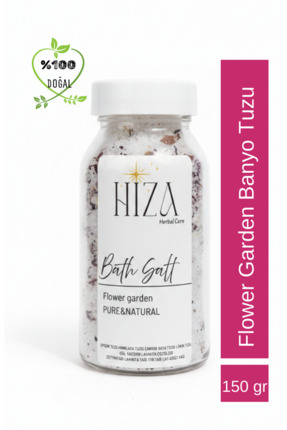 HİZA HERBAL CARE DOĞAL YAĞ İÇERİKLİ FLOWER GARDEN BANYO TUZU 150 GR 150 GR