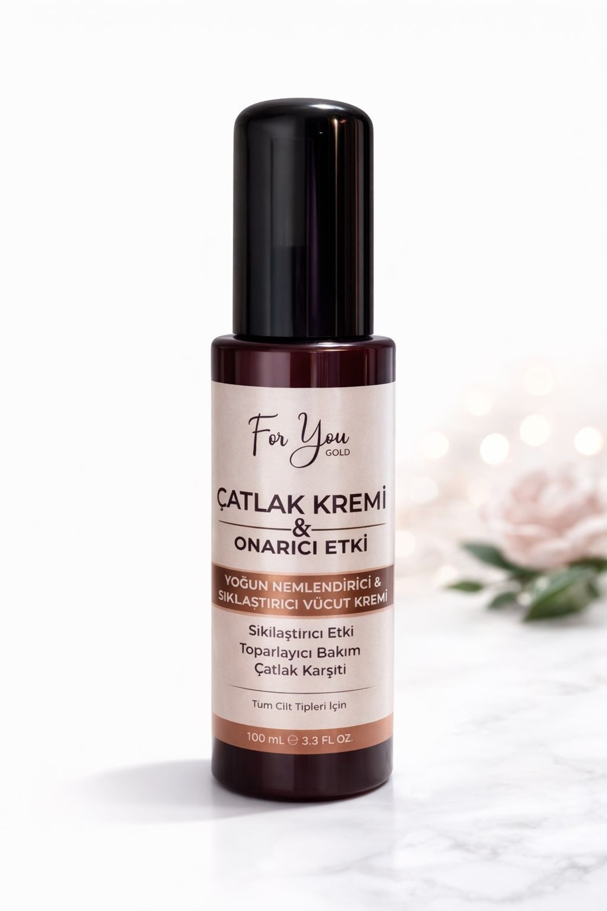Sıkılaştırıcı & Toparlayıcı Isı Etkili Vücut Çatlak Bakım Kremi | Bölgesel Bakım ve Selülit 100 ml — tümçat — تصویر 2 از 8