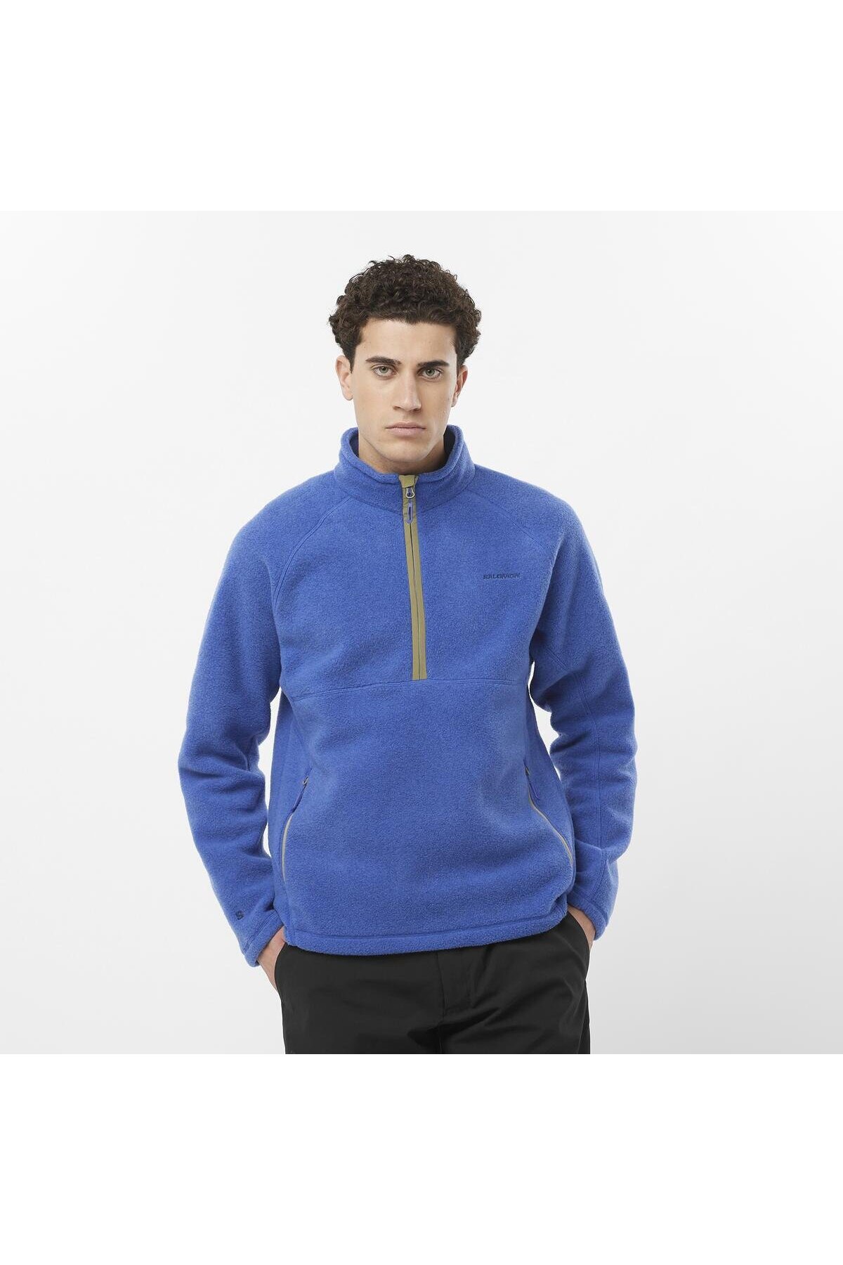نیم زیپ مردانه CHROMA مدل Surf The Web LC2283900 سالومون پلار سافت شل اسپرت Salomon