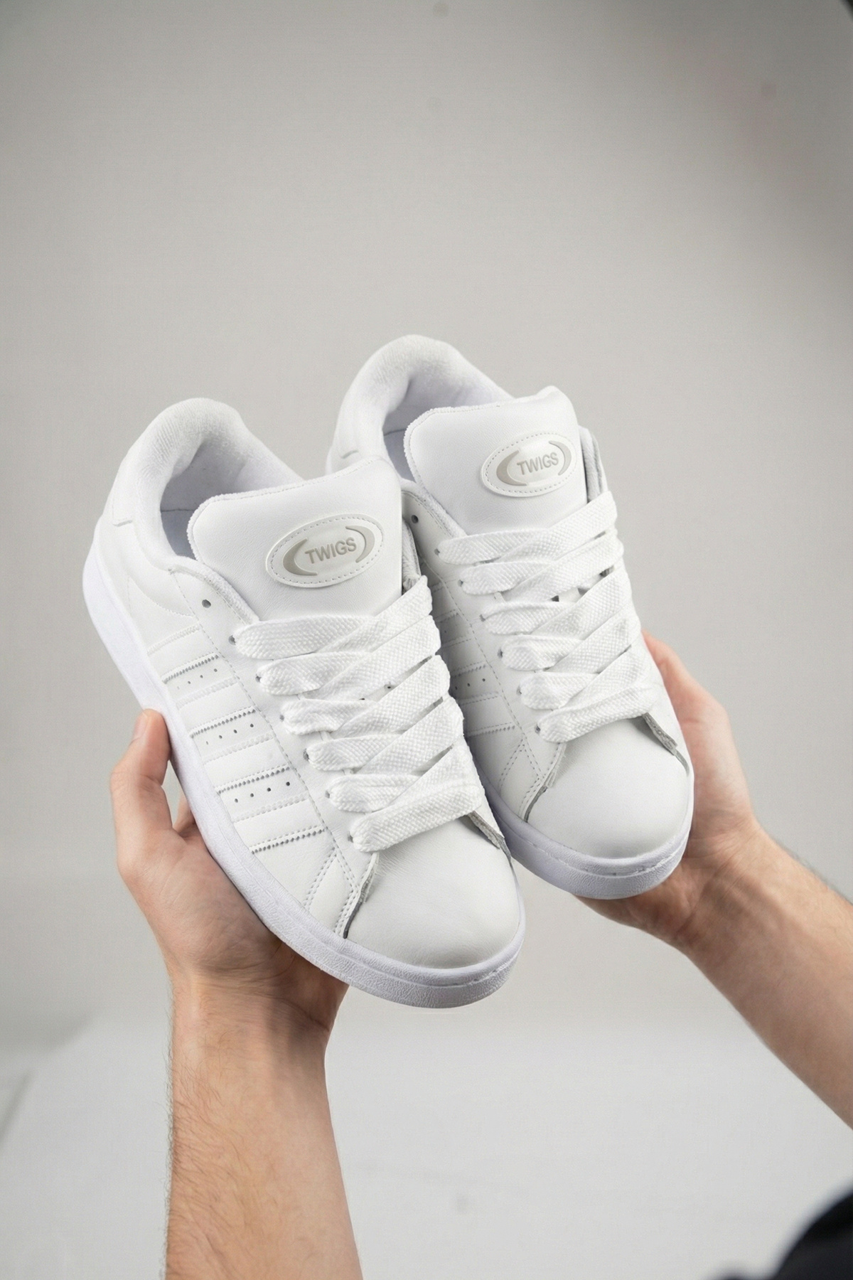 TWİGS  TW TONNY WHİTE CMPS Unisex Bağcıklı Ortopedik Spor Sneaker Ayakkabı - Görsel 3