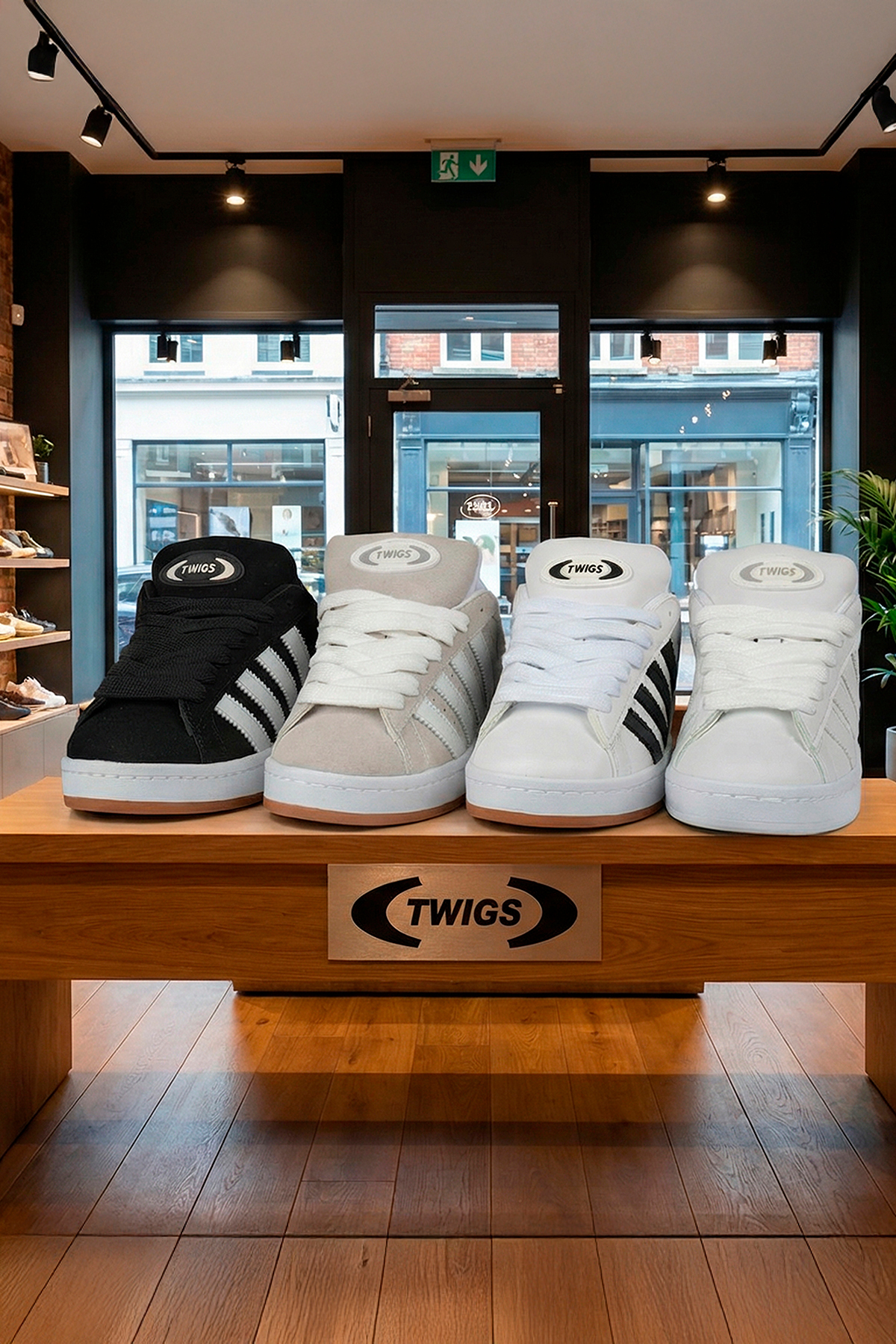 TWİGS TW TONNY WHİTE CMPS Unisex Bağcıklı Ortopedik Spor Sneaker Ayakkabı görsel 6