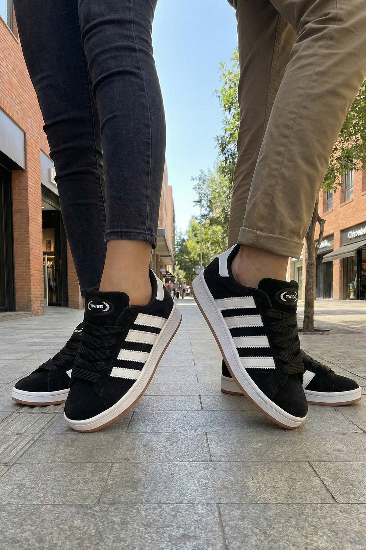 TWİGS TW TONNY WHİTE CMPS Unisex Bağcıklı Ortopedik Spor Sneaker Ayakkabı görsel 5