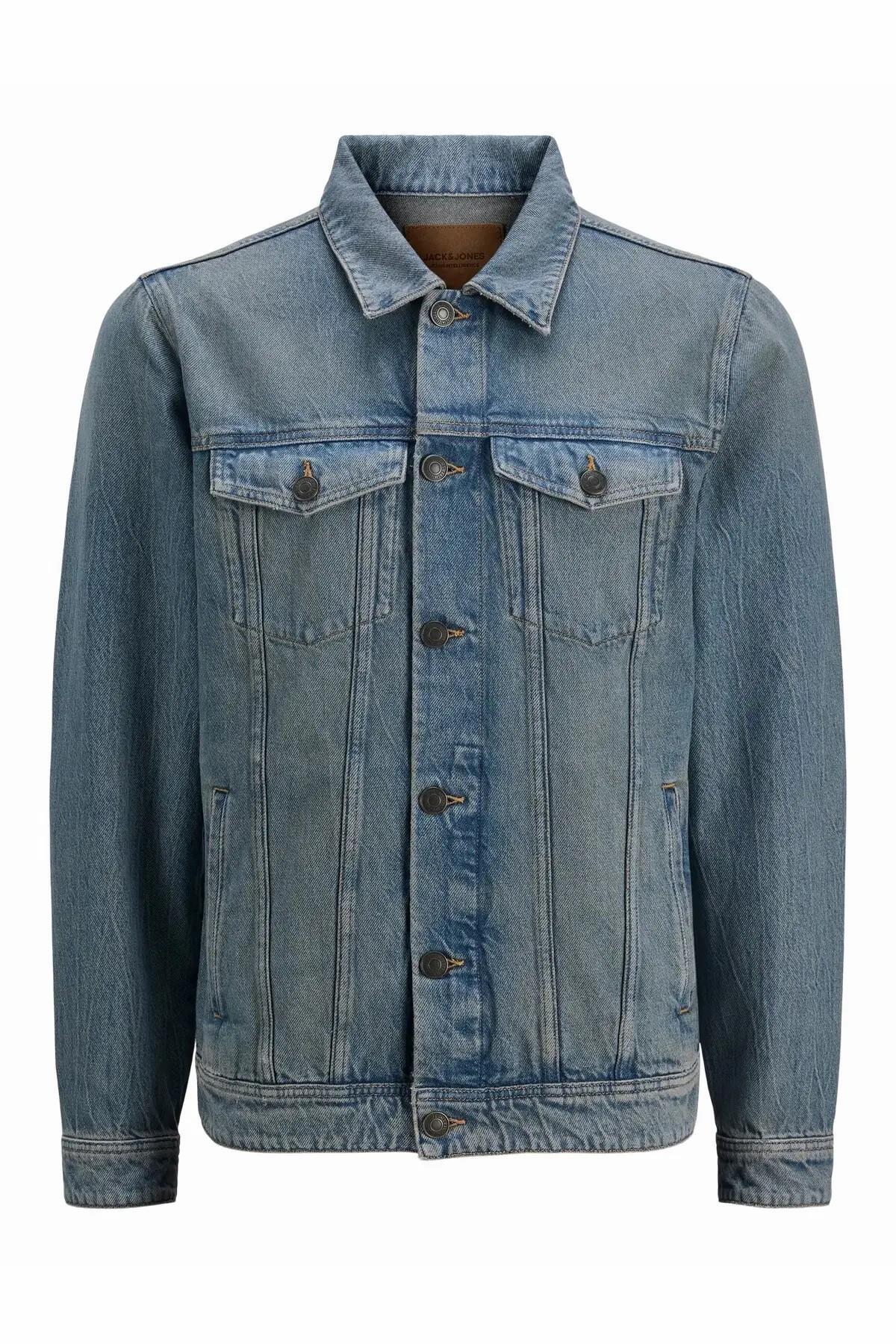 ژاکت جین مردانه جک جونز کد ۱۲۲۷۸۴۵۹ جک اند جونز کاپشن Jack & Jones