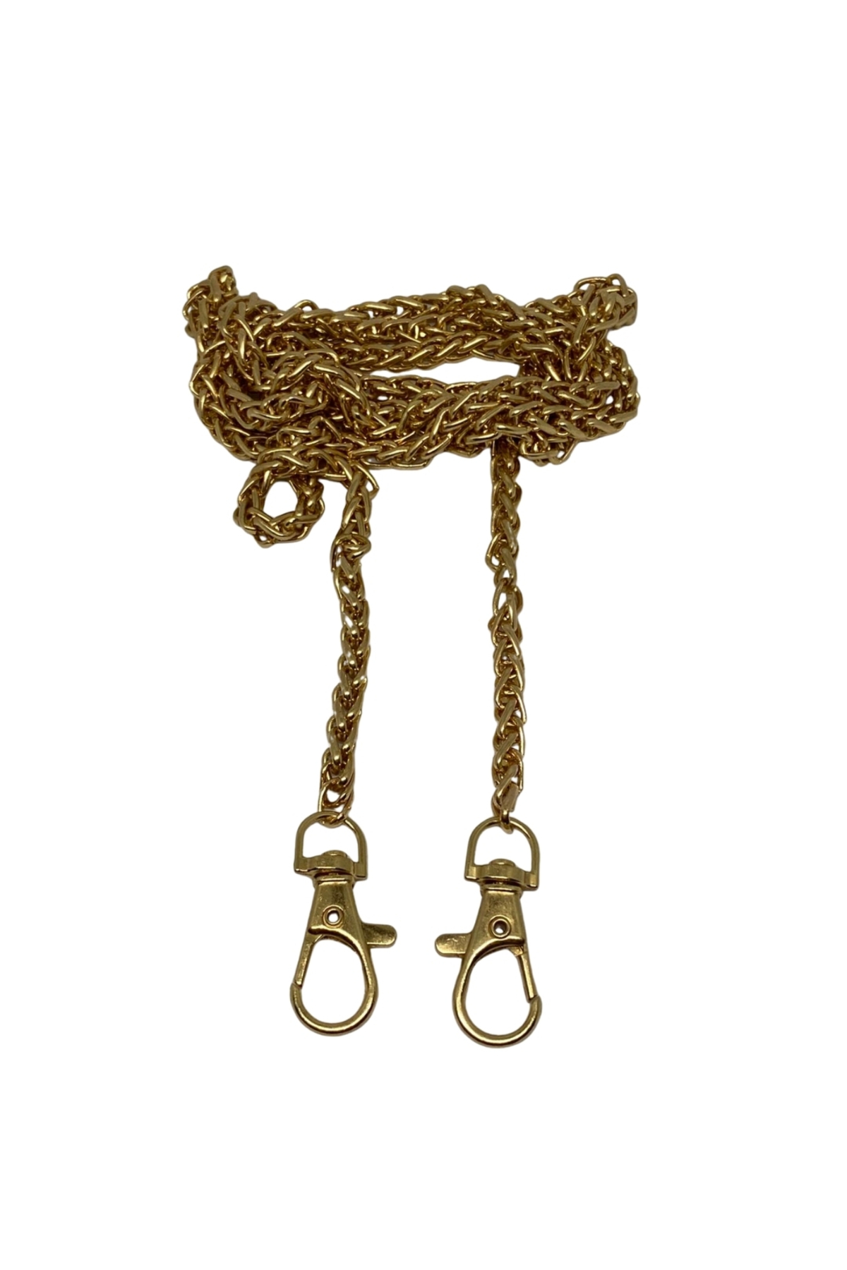 115 CM Snake Bag Hanger Chain Light (GOLD) - Metal Bag and Wallet Hanger Chain - 2 Pcs