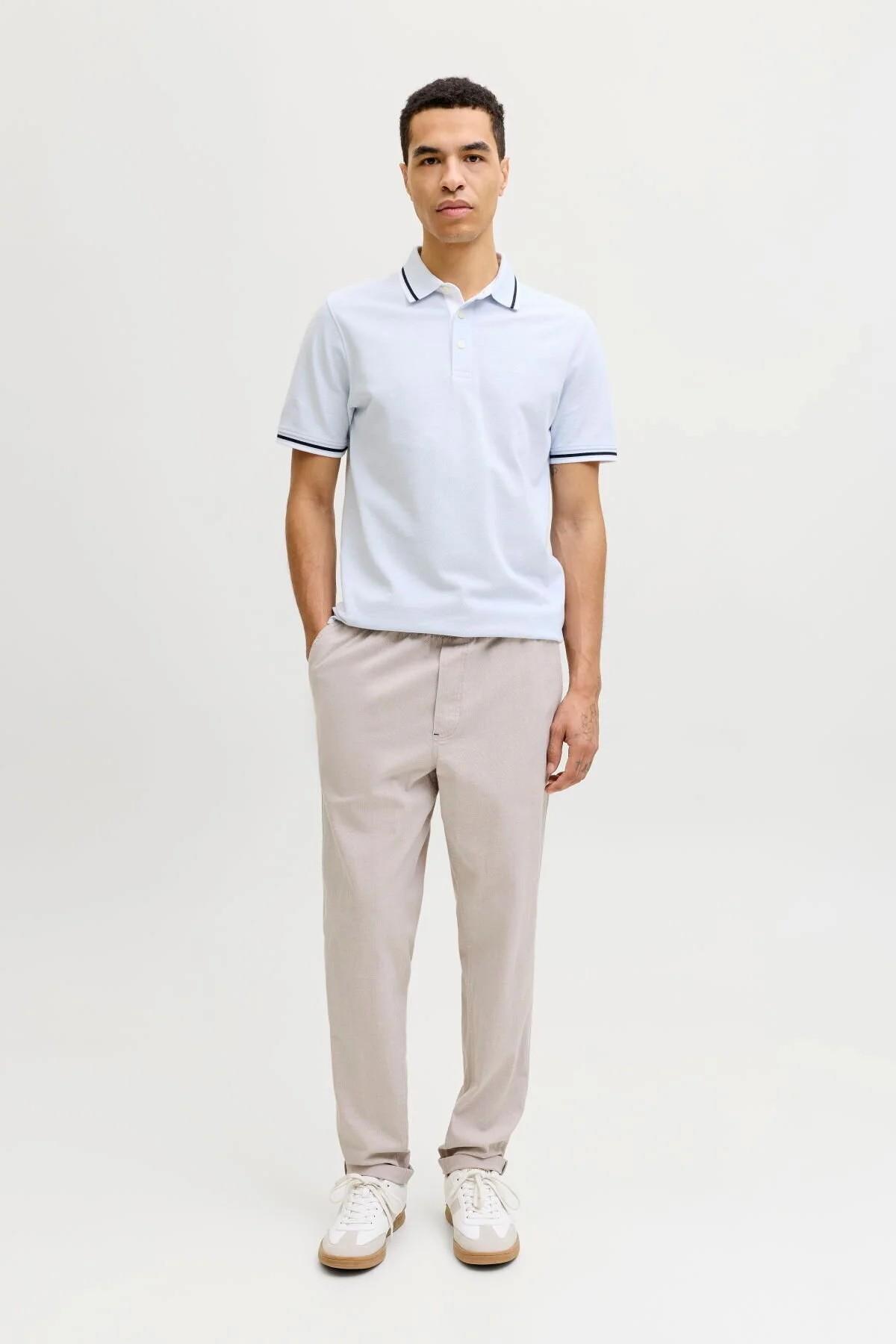 شلوار مردانه جک جونز تیس Solar Trapet Fit 12288605 جک اند جونز شلوار Jack & Jones