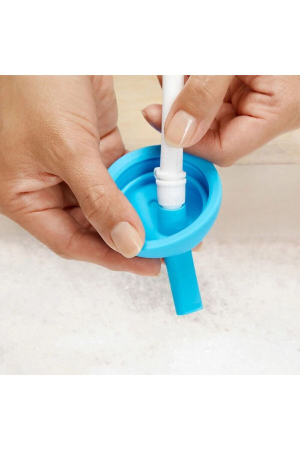 Munchkin Simple Clean Pipetli Alıştırma Bardağı 12+ Ay 296 ml Mavi fotoğrafı 4 (önizleme)