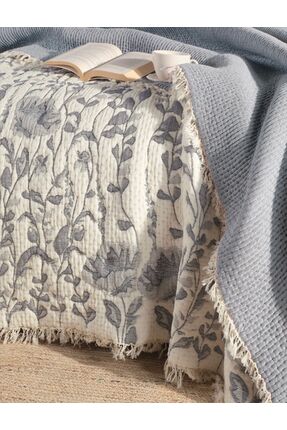 Peshtemalsan 9 KATLI %100 PAMUK ÇİFT KİŞİLİK MÜSLİN YORGAN YATAK ÖRTÜSÜ SARMA...