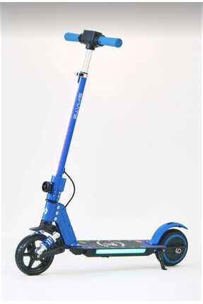 SIMATE Elektrikli Çocuk Scooter 130W-3 Kademe Hız-Ayarlanabilir Gidon-Uzun Me...