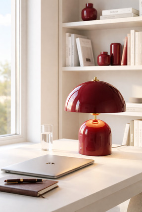 HOMİNG Alabama Abajur Vinery Red Modern