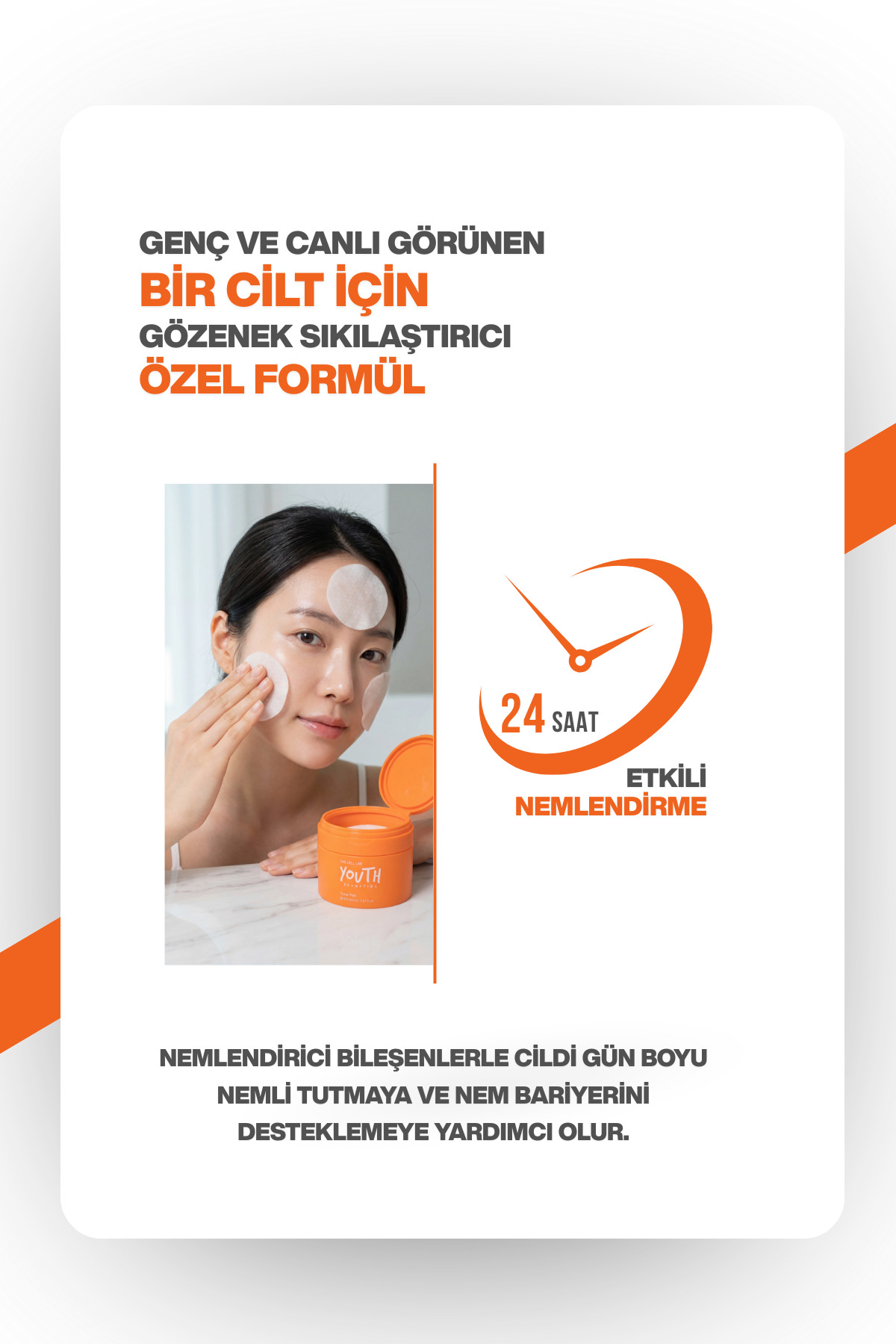 Gözenek Sıkılaştırıcı | Ölü Deri Arındırıcı ve Yoğun Nemlendirici Tonik Ped Lacto-PDRN (80 ADET) — 8809743547498 — تصویر 2 از 8