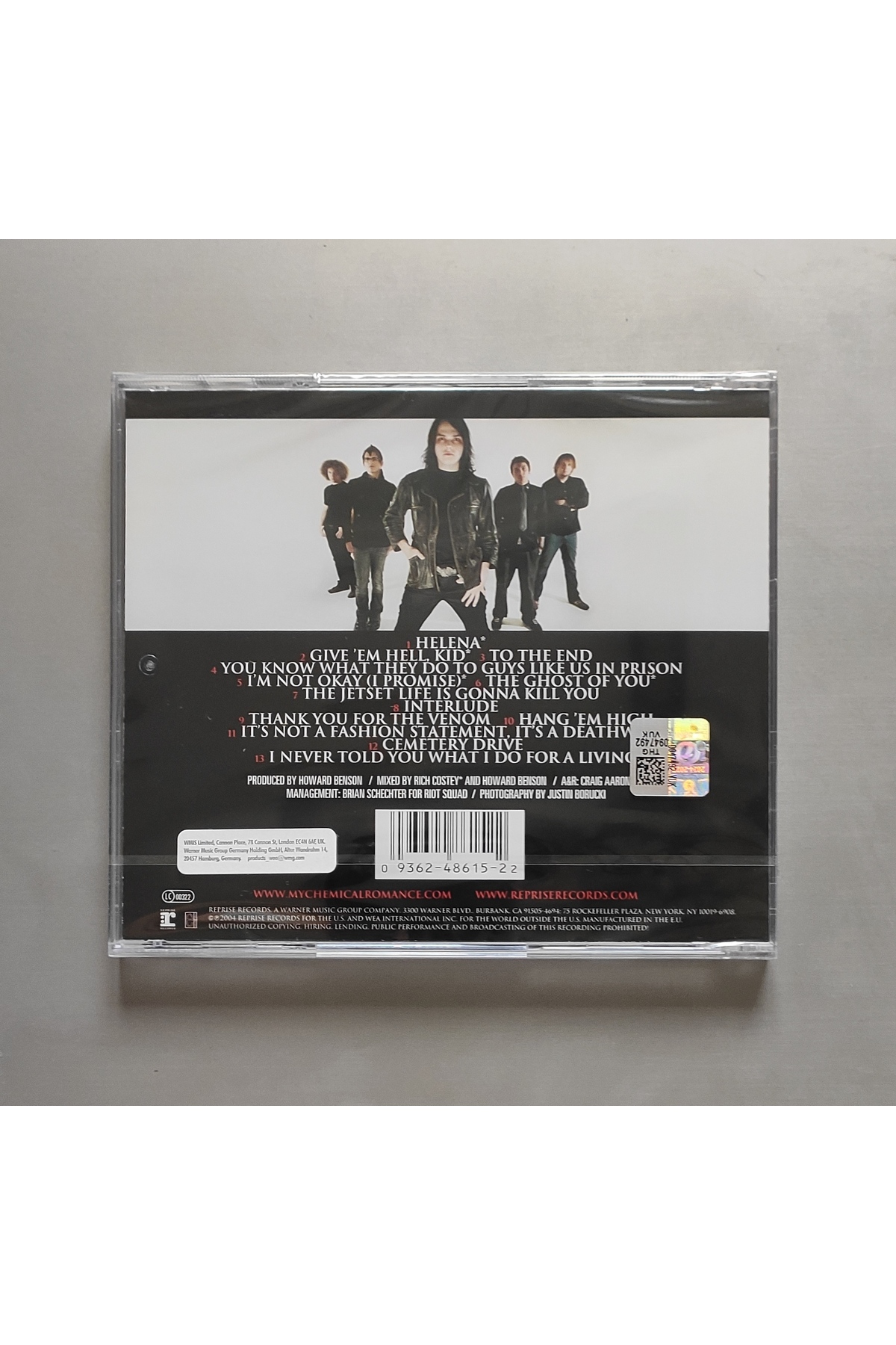 Warner Music My Chemical Romance - Three Cheers For Sweet Revenge