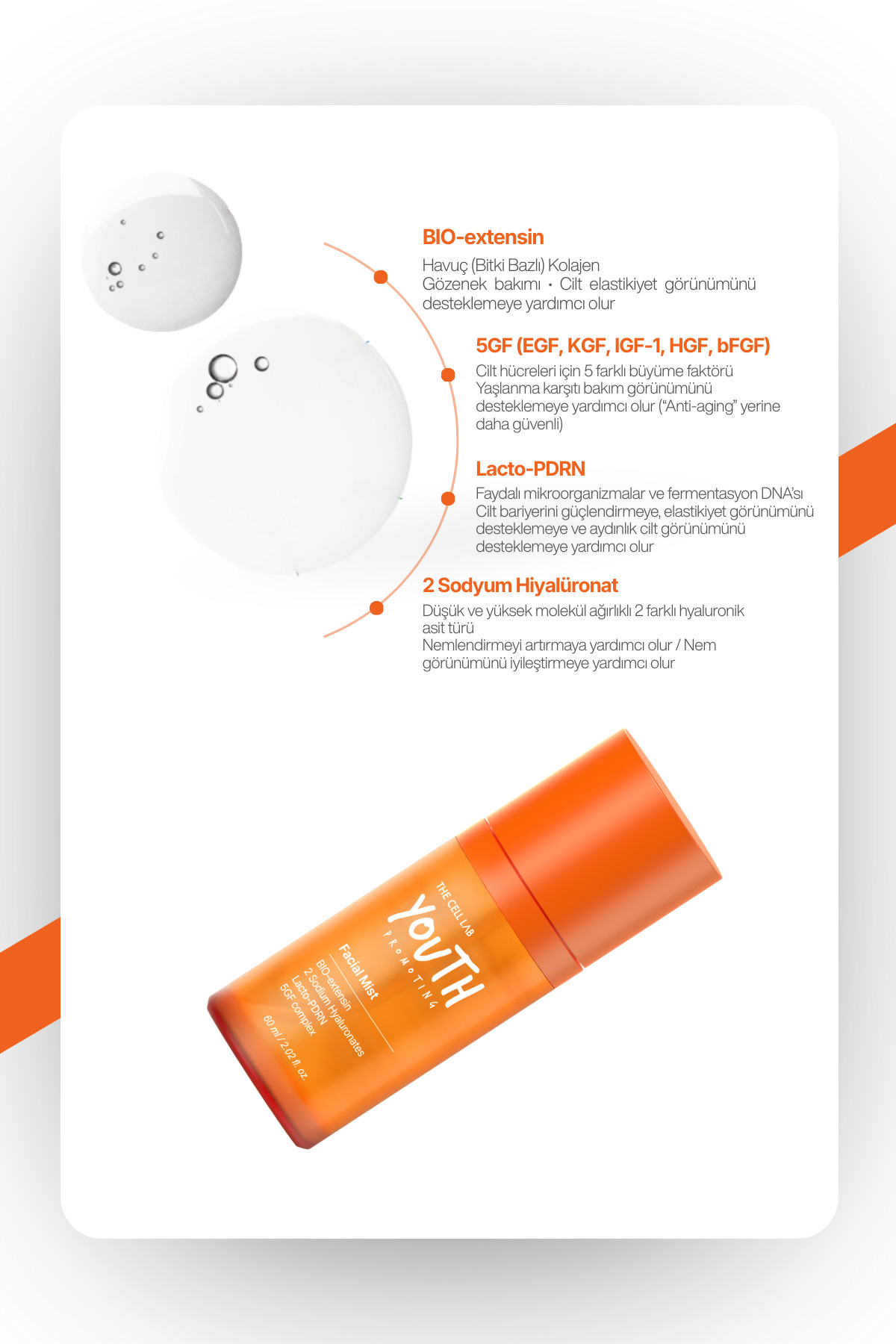 Gözenek Sıkılaştırıcı Anında Nemlendirici Kırışıklık Karşıtı Lacto-PDRN Yüz Spreyi 60ml — 8809896481700 — تصویر 6 از 8