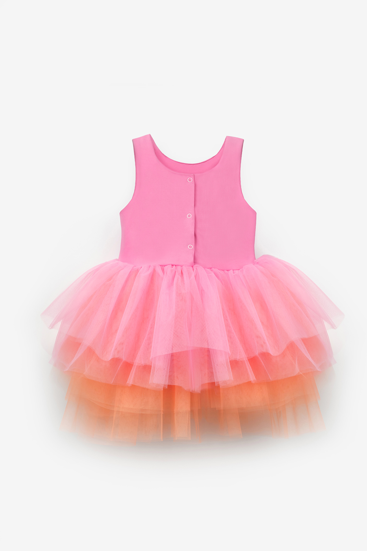 Le Mabelle Pembe Tül Etekli Kız Bebek Balerin Elbise - Ines fotoğrafı 2 (önizleme)