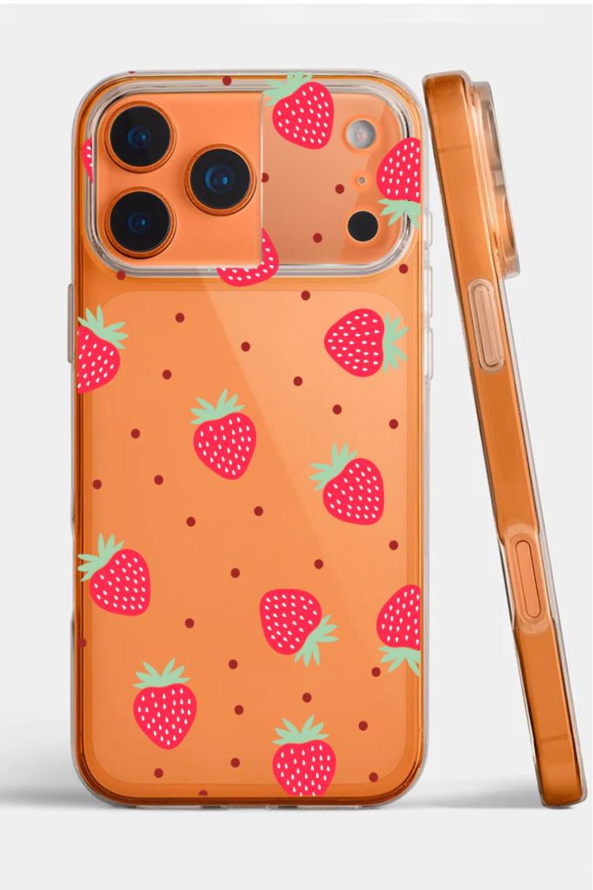 Iphone 17 Pro Compatible Patterned Clear Silicone Case