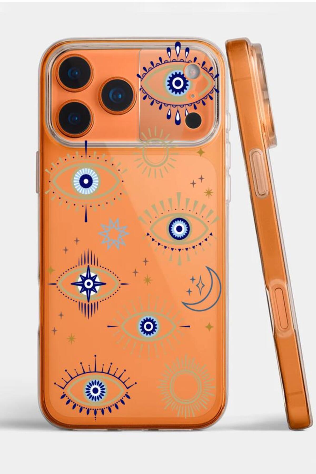 Iphone 17 Pro Compatible Patterned Clear Silicone Case