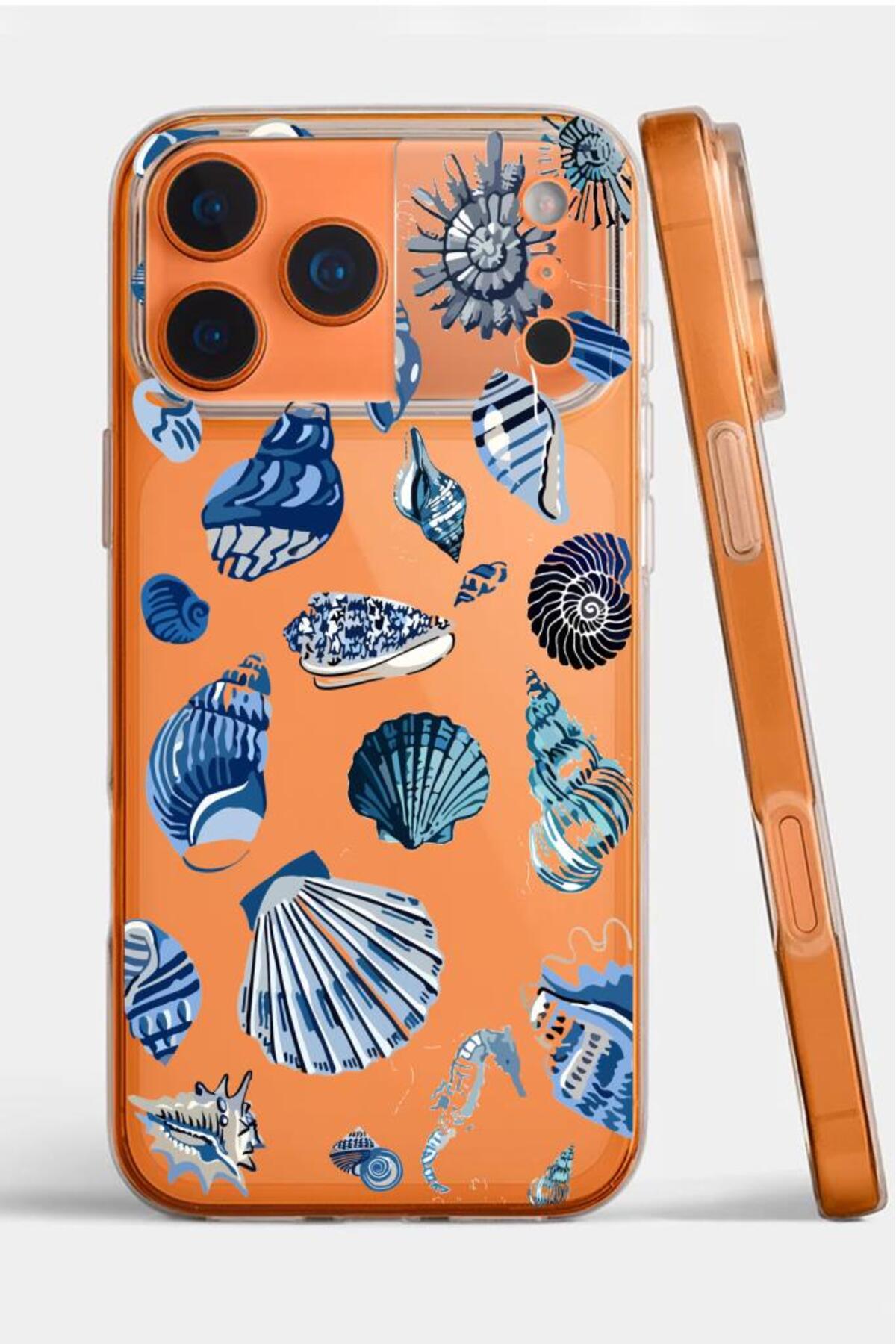Iphone 17 Pro Compatible Patterned Clear Silicone Case