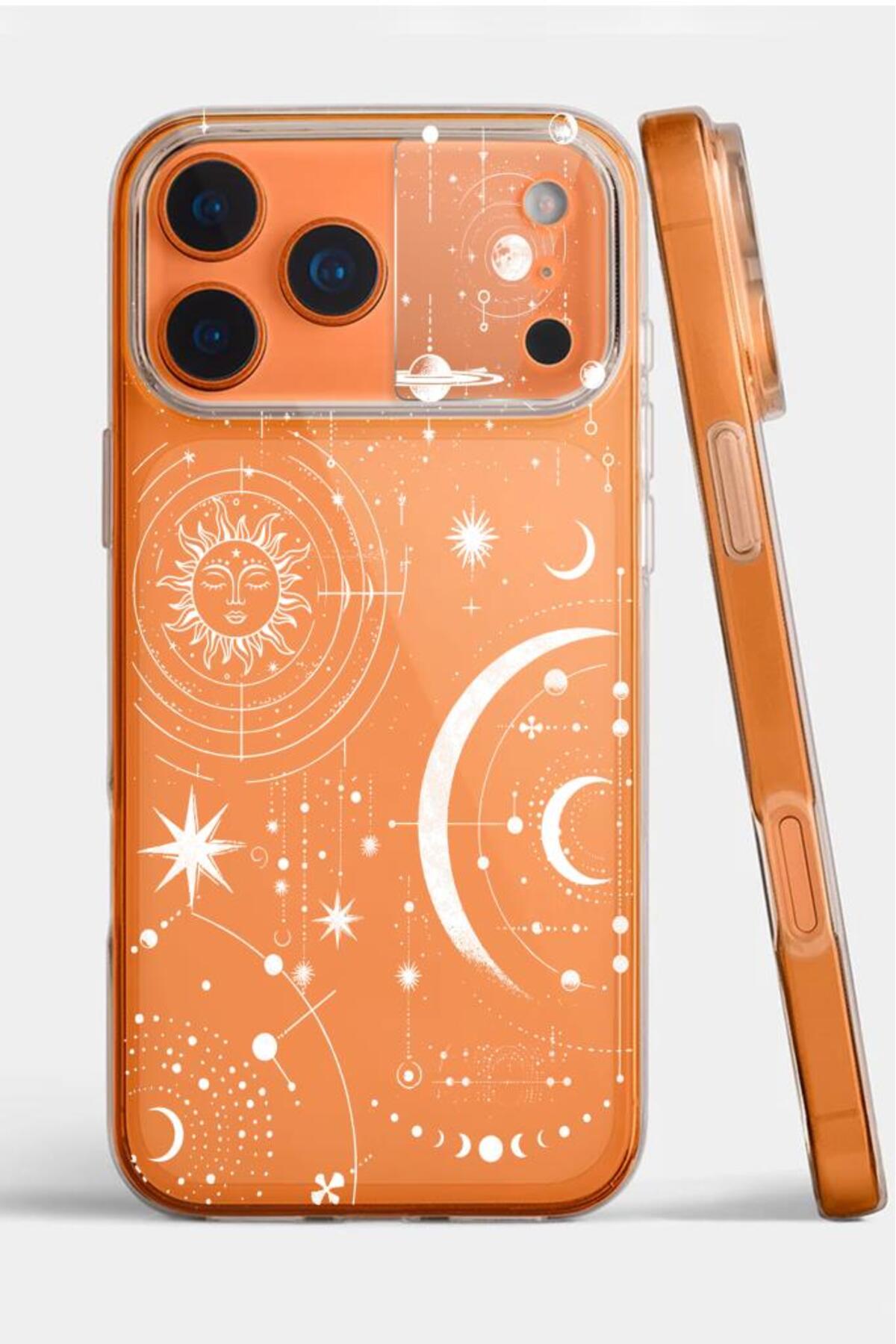 Iphone 17 Pro Compatible Patterned Clear Silicone Case
