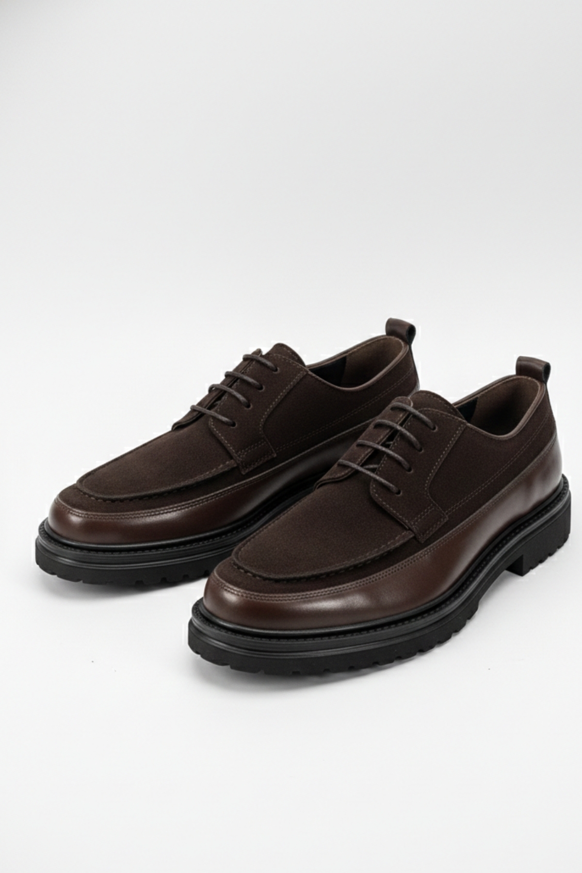 LUSIVE  Hakiki Deri Kahverengi Günlük Rahat Klasik Erkek Ayakkabı LUASS28AL0046