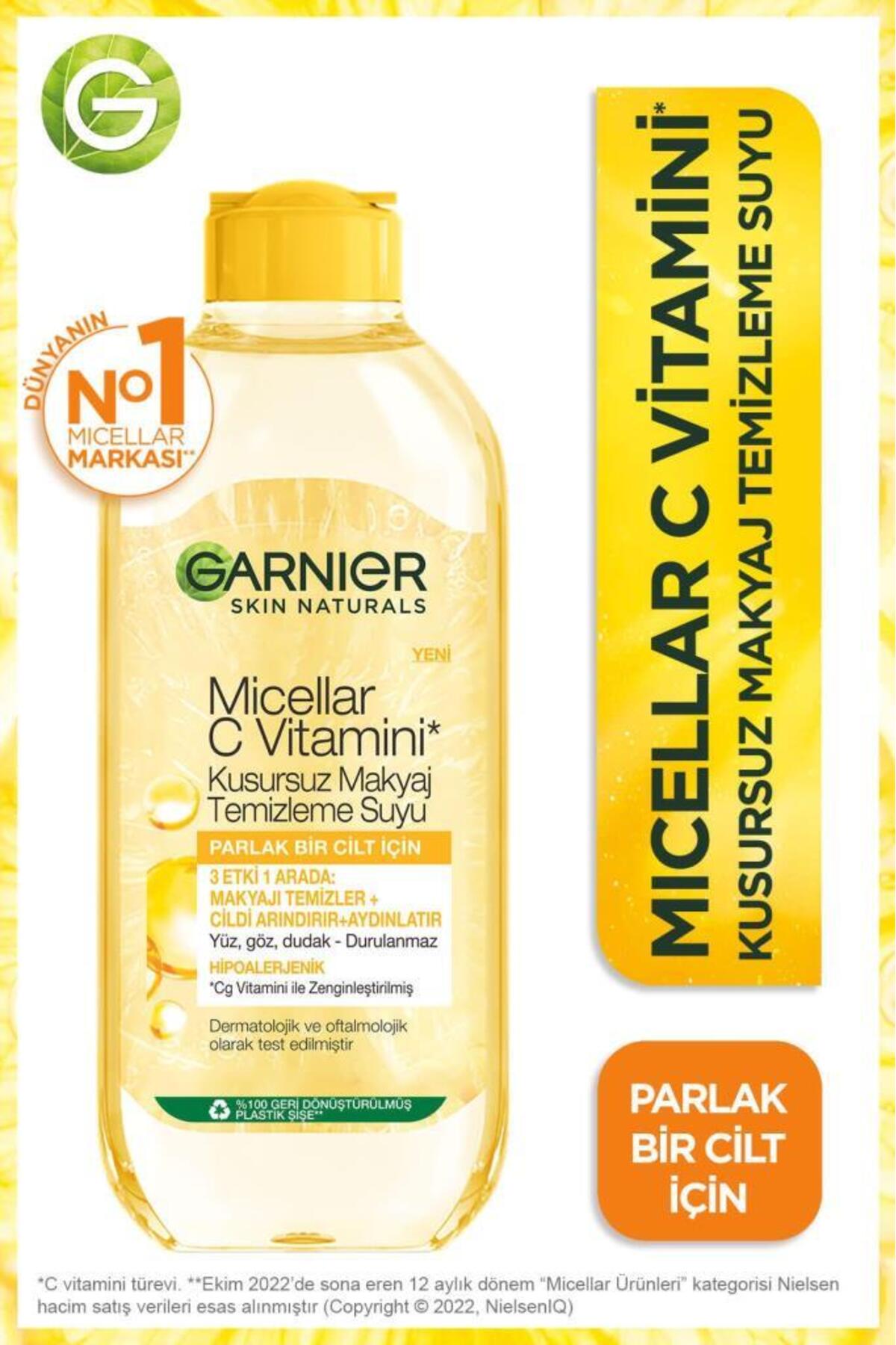 C Vitamini Aydınlatıcı Komple Bakım Seti - Yüz Kremi, Serum, Göz Kremi, Kağıt Maske ve Micellar Su — PKTCVITFULLSET — تصویر 5 از 9