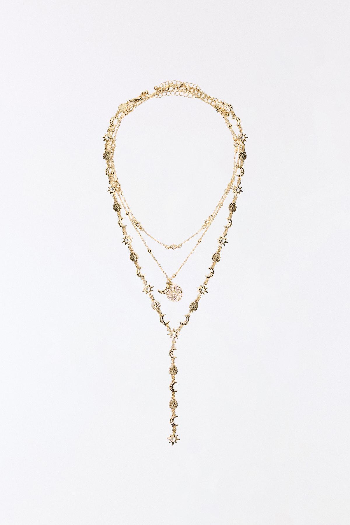 Bershka  3’lü uçlu kolye seti - Görsel 2