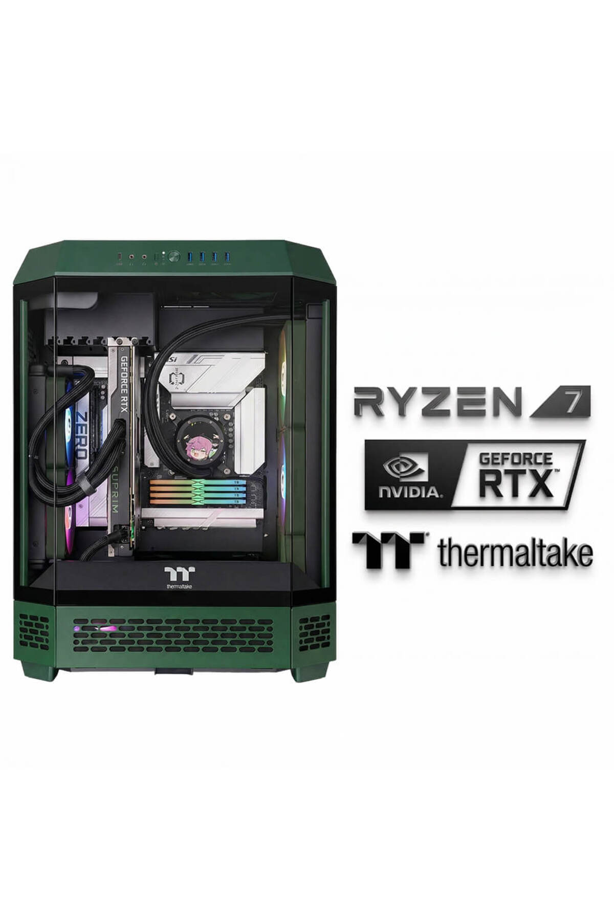 Xaser Astro x320 Ryzen 7 9800X3D 64GB DDR5 Ram 2TB M.2 NVMe SSD