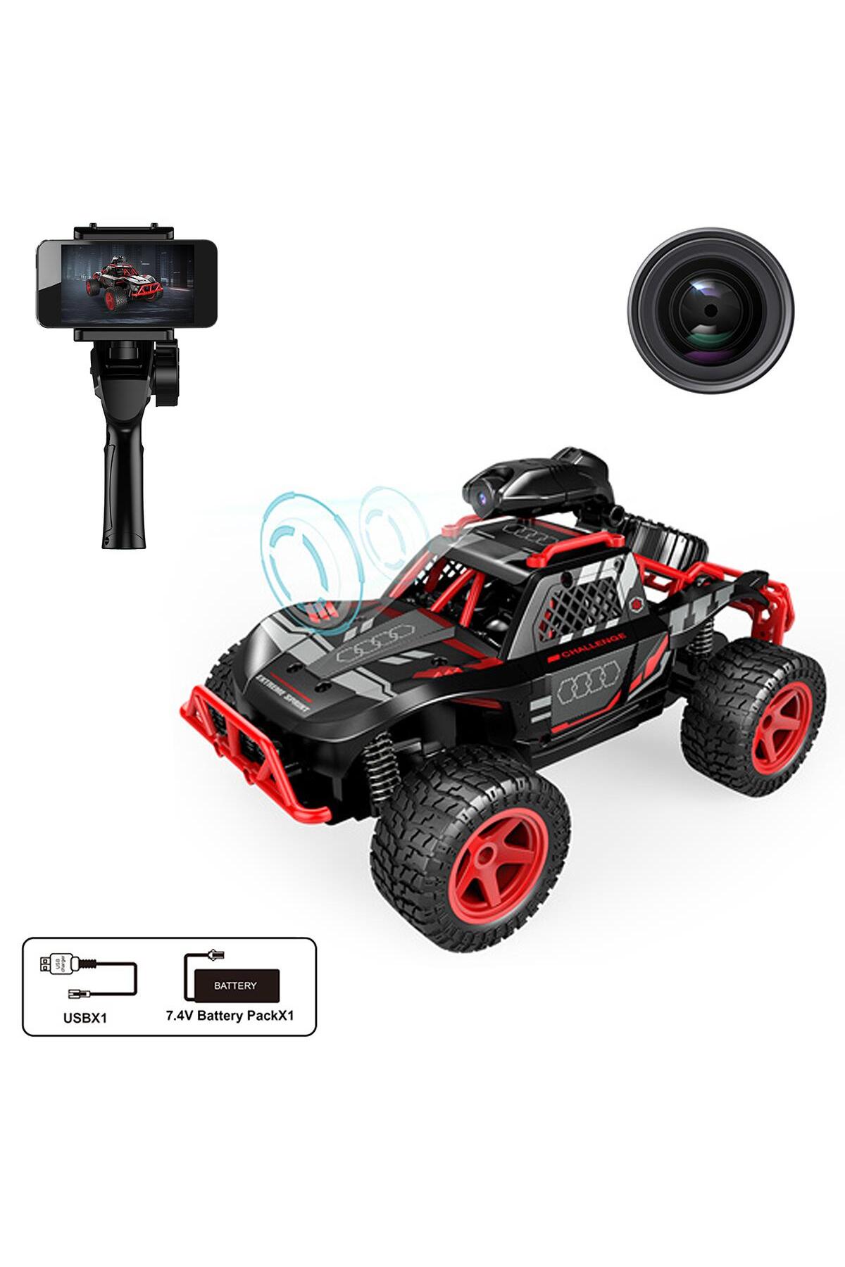ちょんページ Vardem Uzaktan Kumandalı Şarjlı Kameralı Off Road Araba - Standart