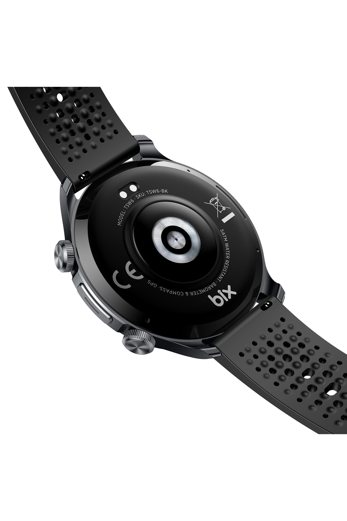 Bix TSW6 48mm Super Retina AMOLED Yapay Zeka Destekli Bluetooth