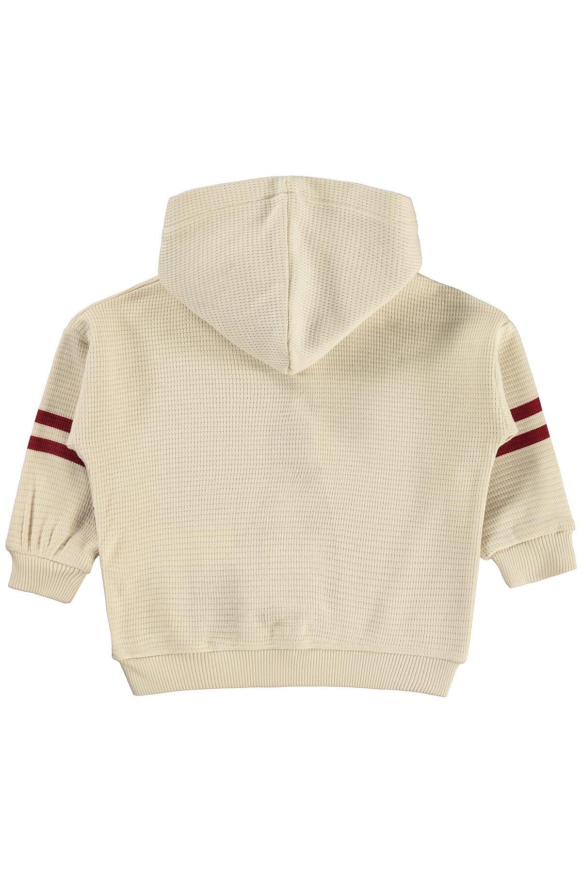 Civil Baby 86 Baskılı 6-18 Ay Hırka - Bej 18-24 Ay fotoğrafı 2 (önizleme)