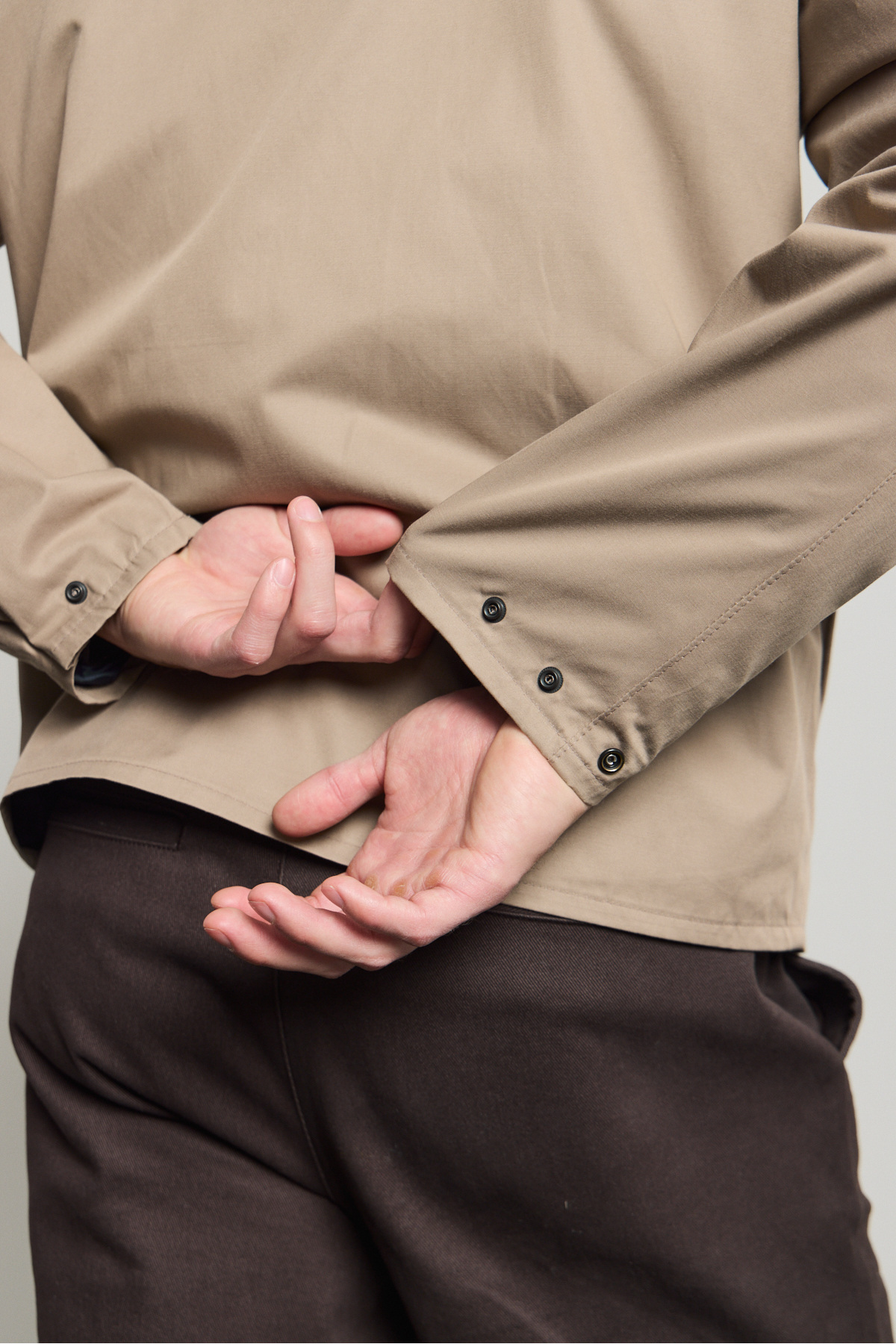 Danger  Erkek Premium Kadife Yaka Ceket Bej - Görsel 8