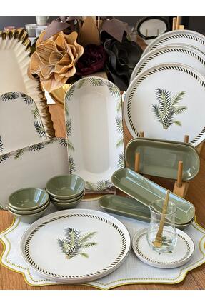 MD MİMOZA DEKOR Kahvaltı Takımı 37 Parça 6 Kişilik Vegas
