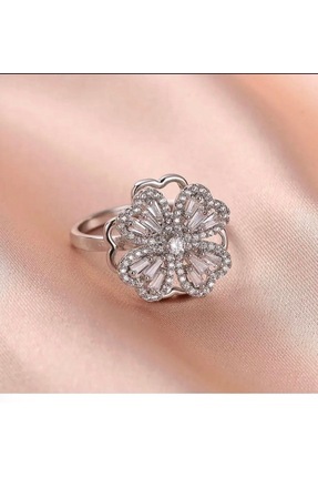 SY AKSESUAR Çelik Dönen Yüzük (ayarlanabilir)