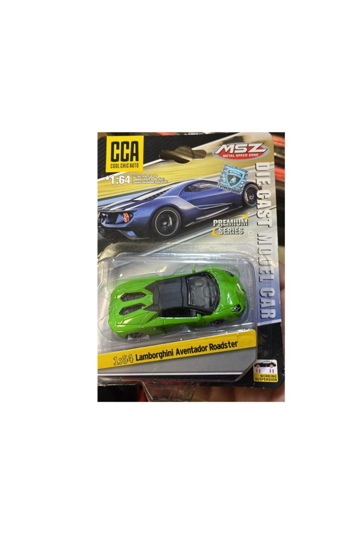 CCA Premium Series Lamborghini Aventador Roadster Yeşil 1/64 Model