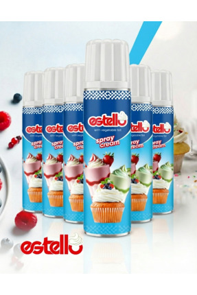 Estello Sprey Krem Şanti 250G*6 Adet