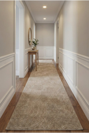 Geus Halı Rölyef Halı Kaymaz Taban Makinada Yıkanabilir Leke Tutmaz Vizon Hal...