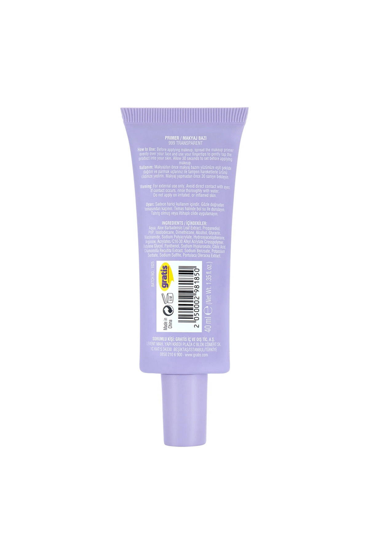 Prep It Makyaj Bazı 999 Transparent — سفید 63361 — تصویر 4 از 4