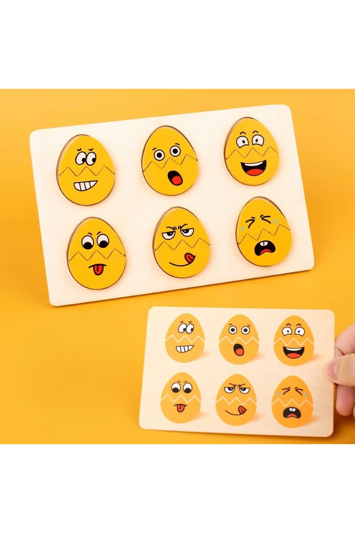 tinymaya Montessori Zeka ve Dikkat Geliştirici Oyuncak, Ahşap Eşleştirme Oyunu, Eğitici Oyuncak fotoğrafı 5 (önizleme)