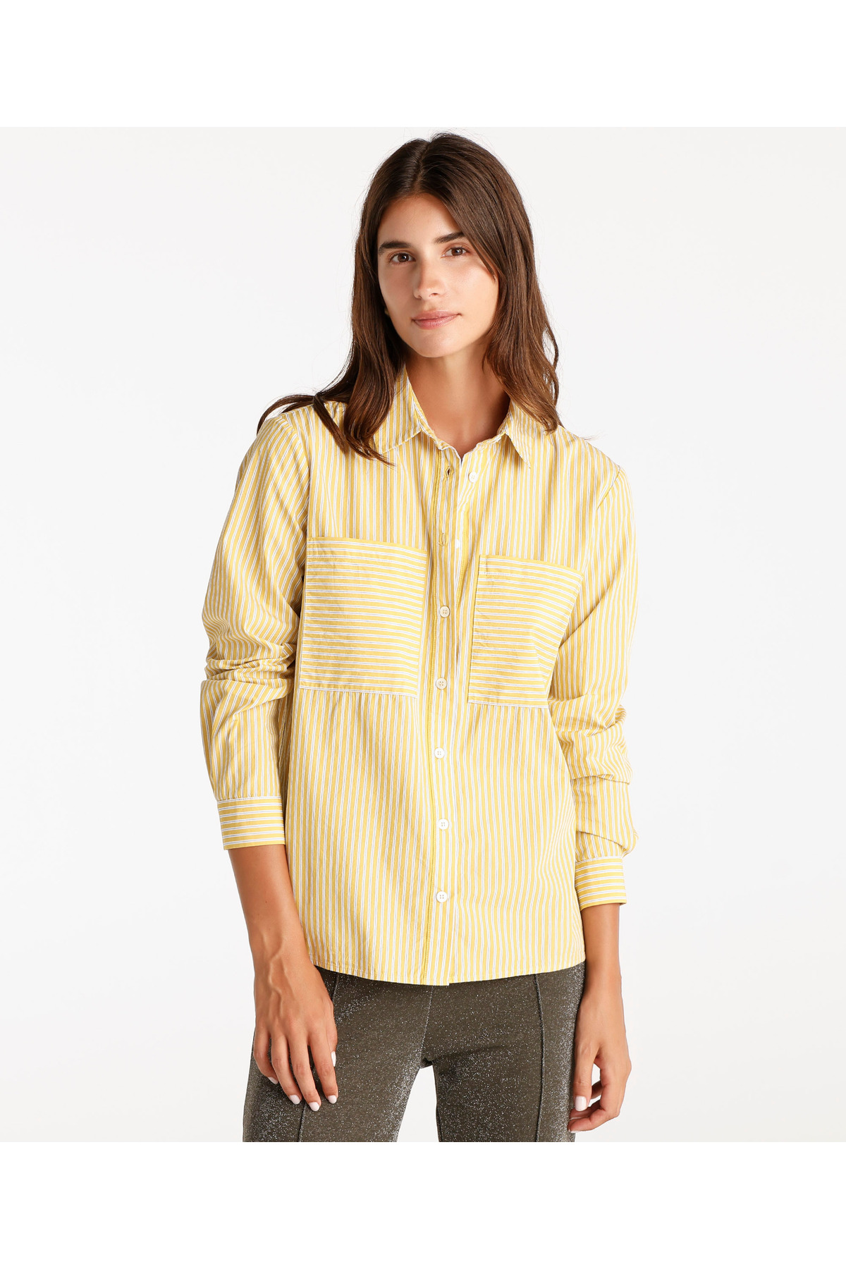Yargıcı  Boyfriend Kalıp Gömlek - Görsel 4