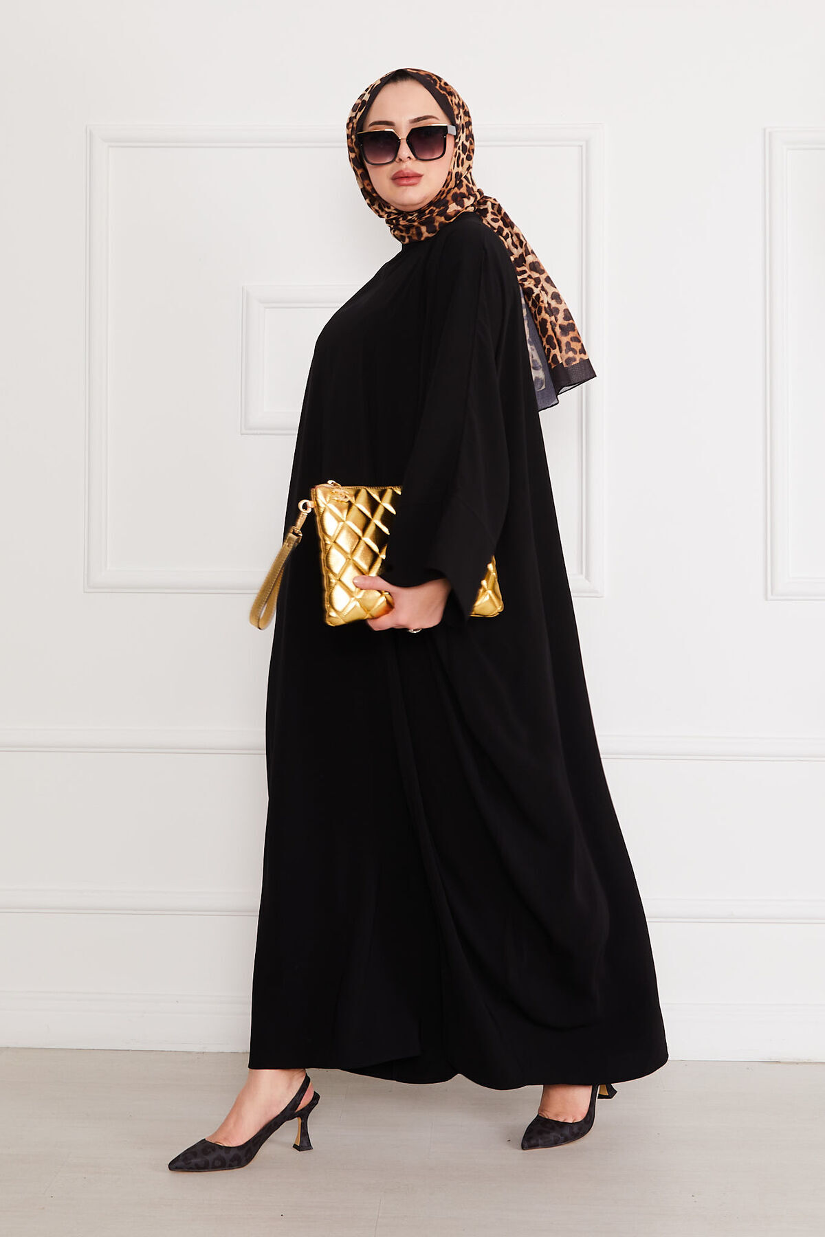 Ceyda Modest Abaya Black