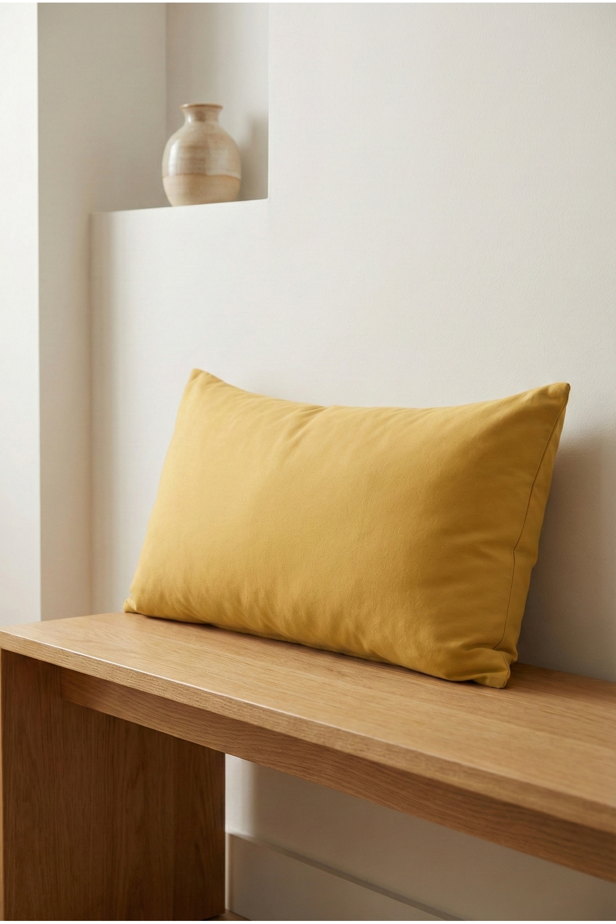 NESCO Dolgun Yan Yatış Hamile Yastığı Ve Dekoratif Uzun Yastık 50x150 Çift Kişilik Yatak Yastığı- 2200gr fotoğrafı 3 (önizleme)