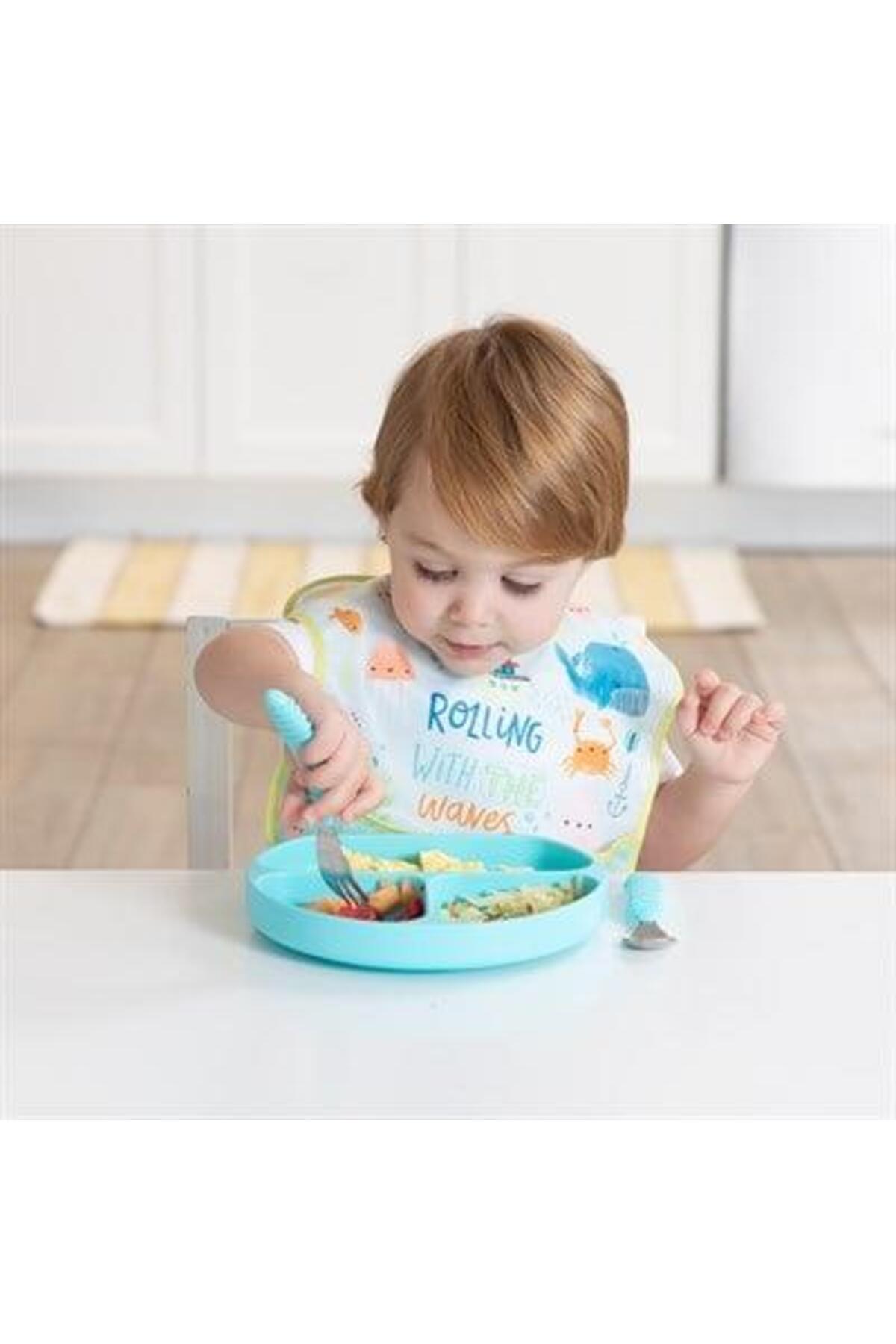 Bumkins Superbib Önlük (6-24 ay) Ocean Life fotoğrafı 2 (önizleme)