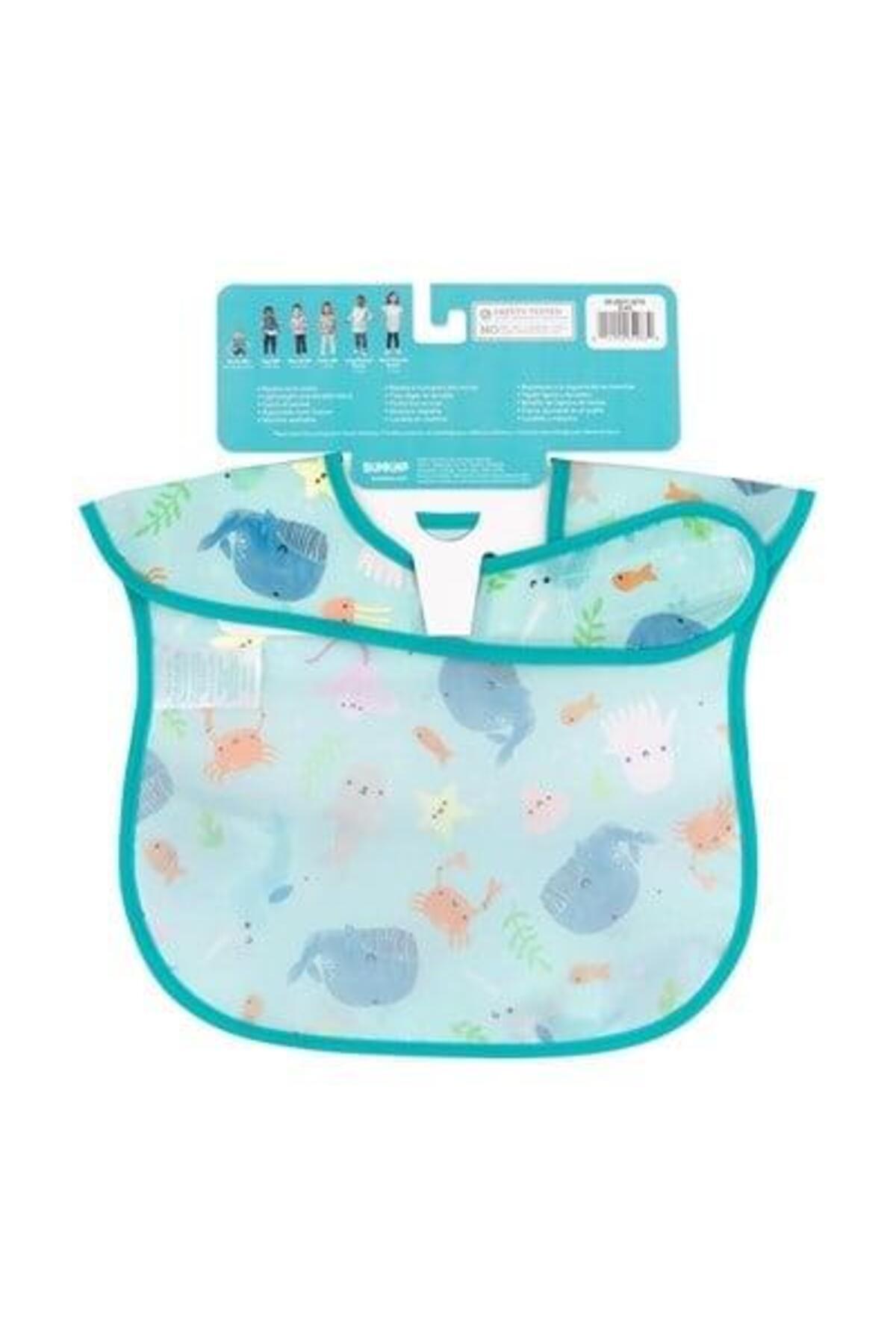 Bumkins Superbib Önlük (6-24 ay) Ocean Life fotoğrafı 4 (önizleme)