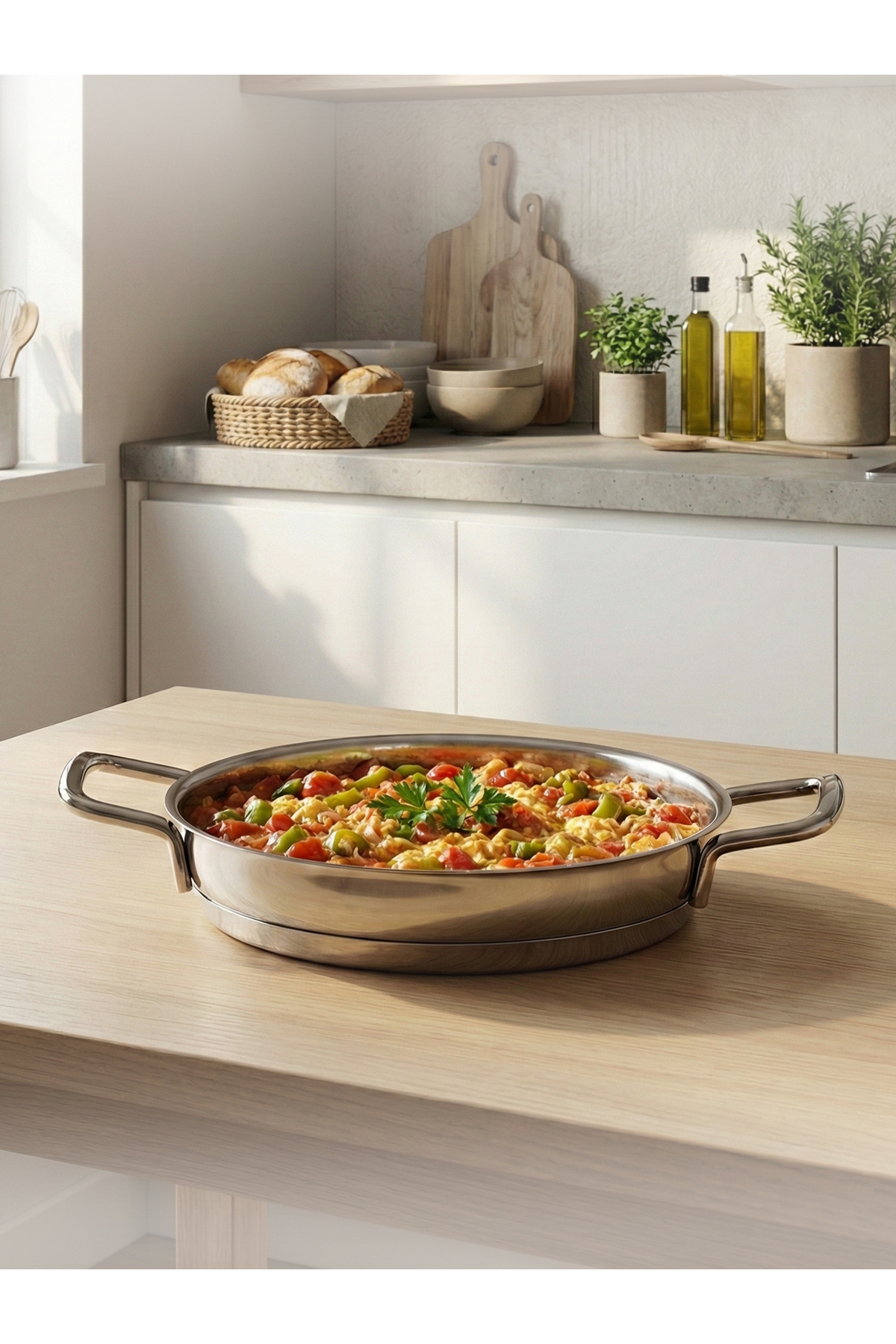 Anett 20x3.5 Cm Shallow Frying Pan