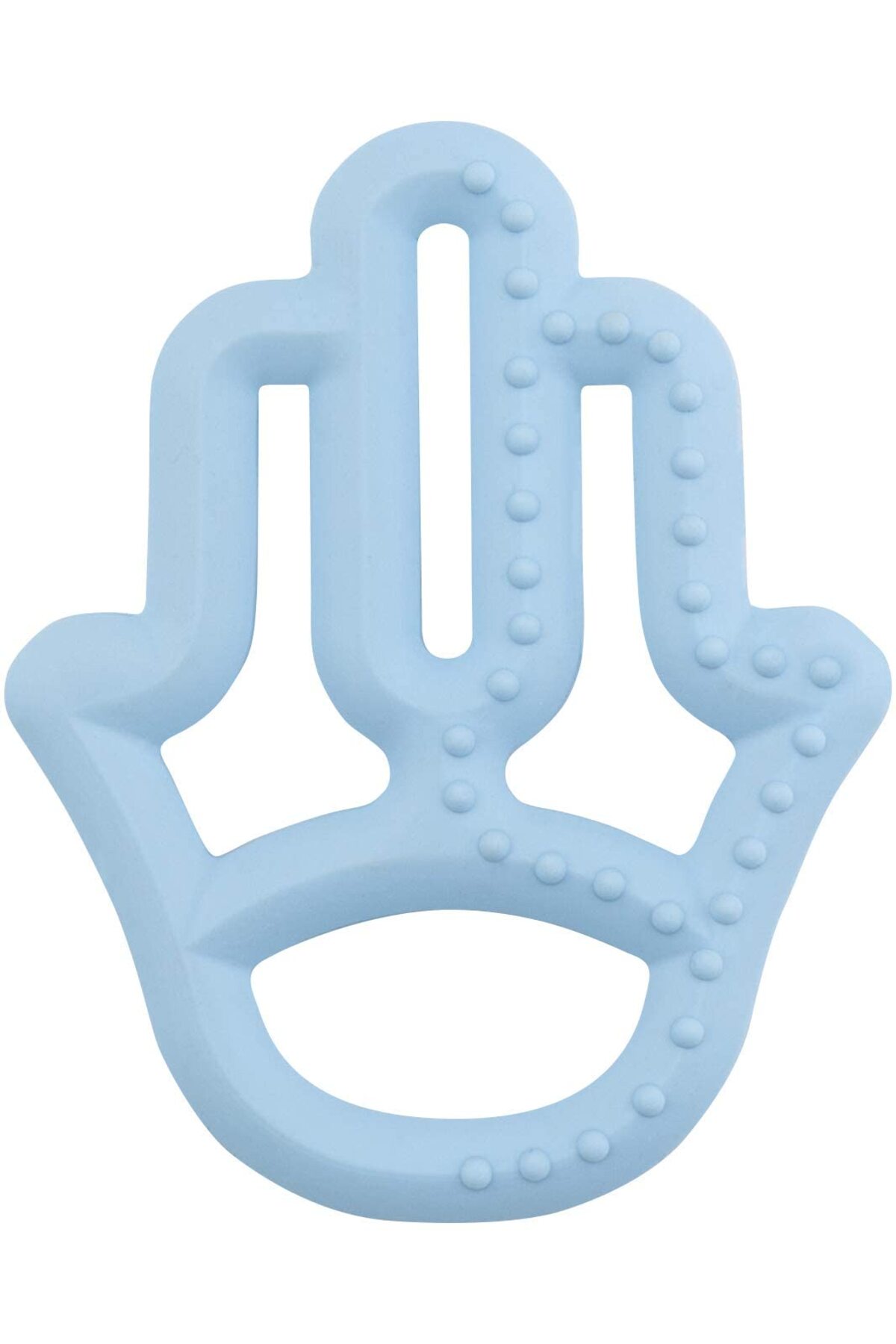 Mother's Hand Silicone Teether Blue 3 Months+