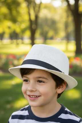 Aware Time 3-6 Yaş Çocuk Unisex Jackson Kovboy Fötr Şapka