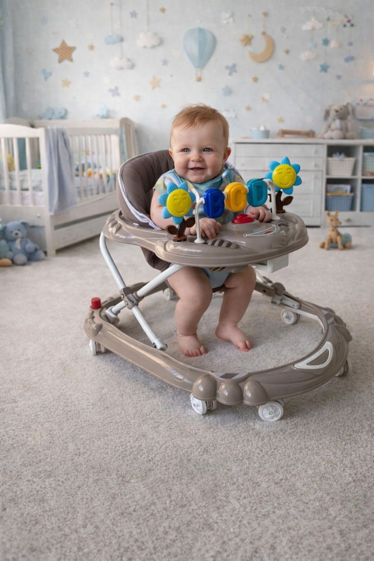 Acr Ciciko Smile Yürüteç Oyuncaklı Sağlam ve Dayanıklı Gövde Yapısı fotoğrafı 3 (önizleme)