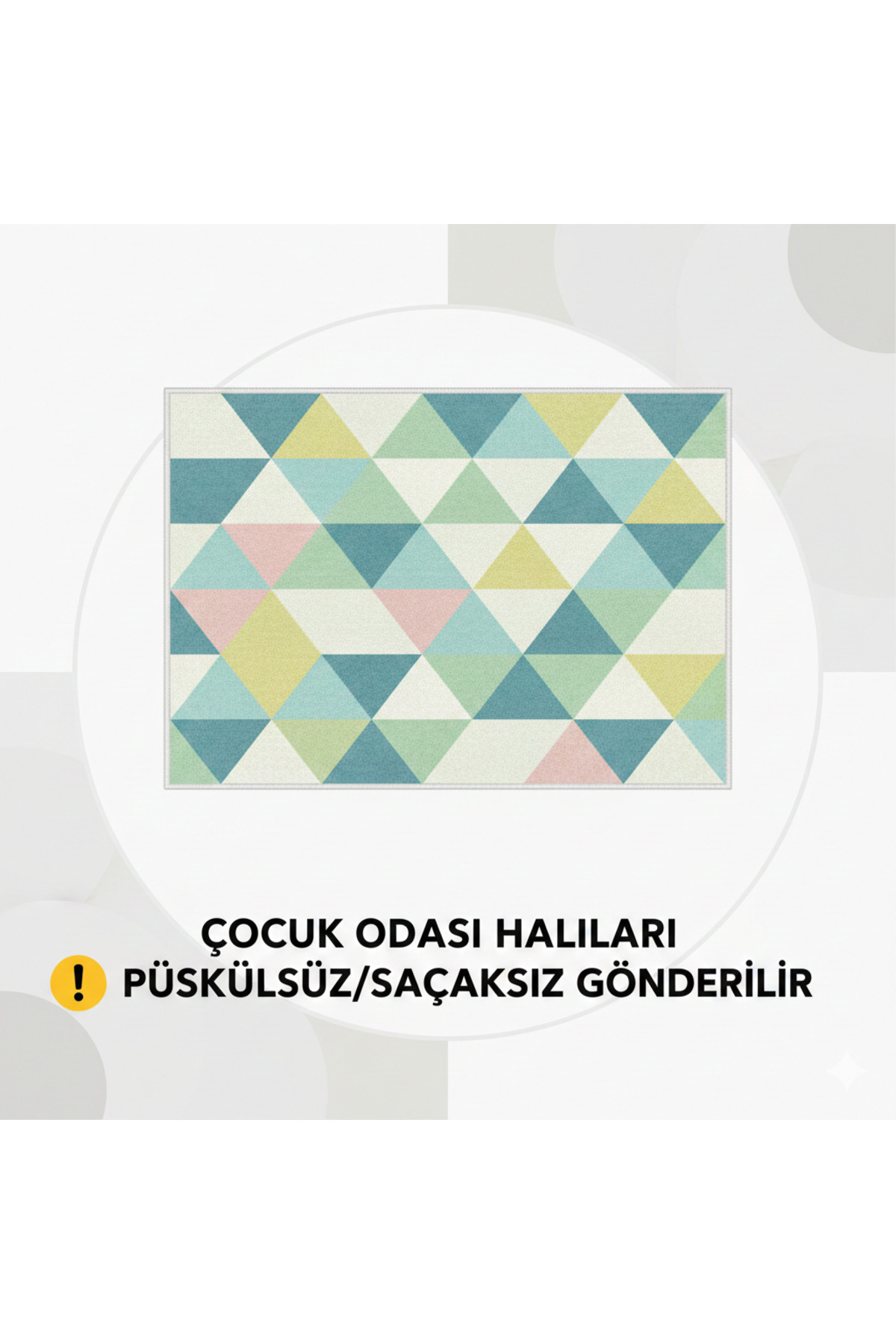 ALLGELSİN Yıkanabilir Kaymaz Taban Çocuk odası Halısı Üç Farklı Ölçü Seçeneği Bebek Odası Halıları Oyun Halısı fotoğrafı 6 (önizleme)