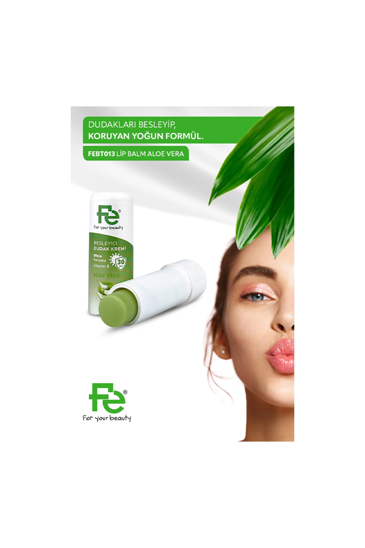 Fe Besleyici Dudak Kremi SPF30 Aloe Vera 5gr - Fiyatı, Yorumları