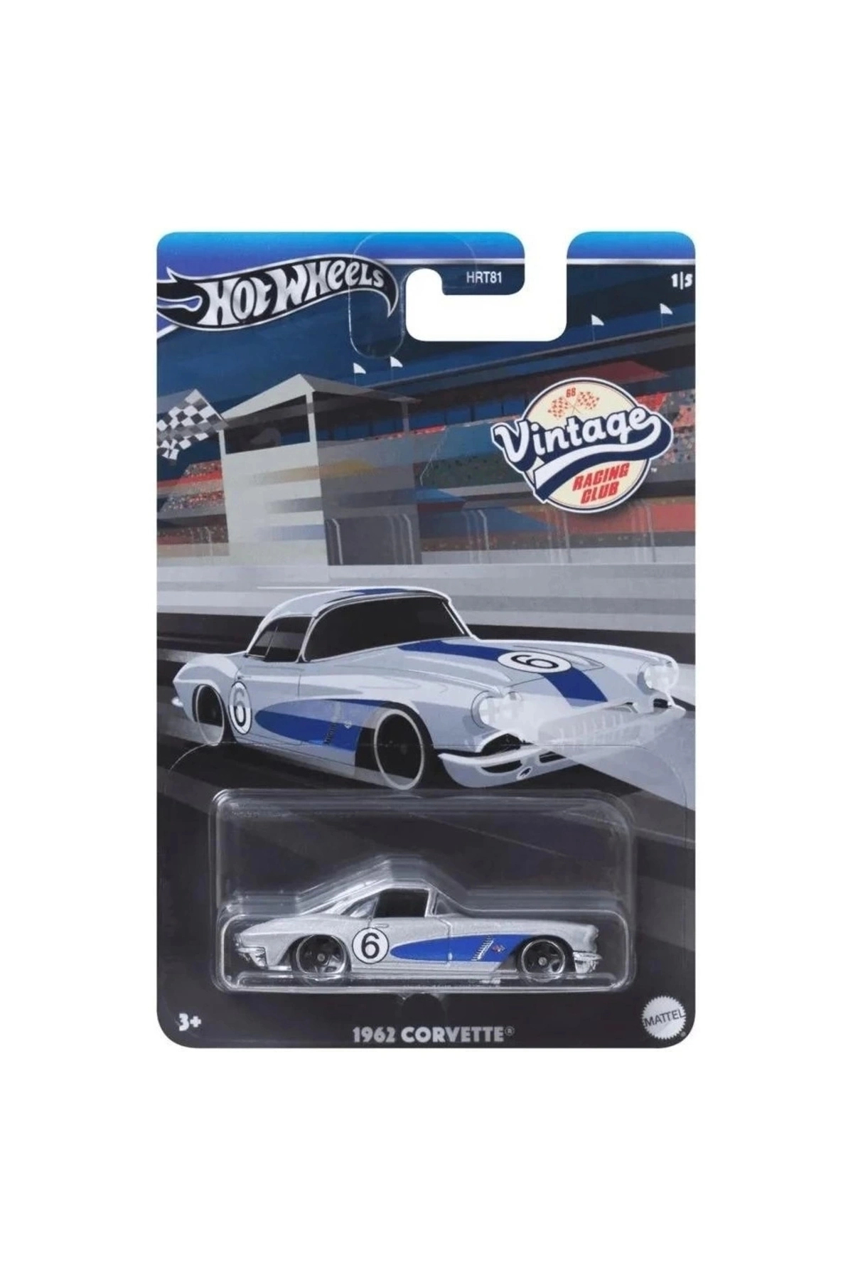 HOT WHEELS Vintage Arabalar Özel Seri 1962 Corvette HRV06 - HRT81 fotoğrafı 5 (önizleme)