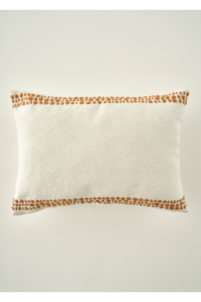 Bella Maison Tassel Dekoratif Kırlent Kılıfı Krem (35x50 cm)